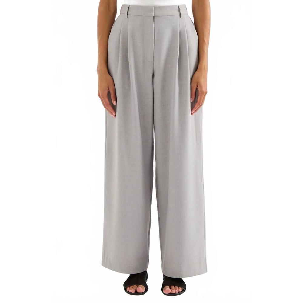 NEW NUDE LUCY elena wide leg pant in heather grey